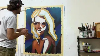 Cubism Portrait Speedpainting