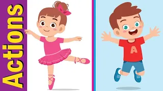 Actions Words for Kids | Learn Action Verb for Kids | Action Verb | Kids Vocabulary