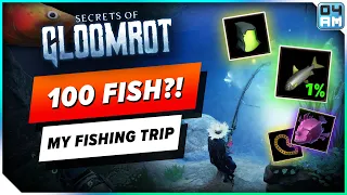 I Caught 100 THINGS in V Rising & I Recommend! My Legendary Fishing Trip in Gloomrot Update
