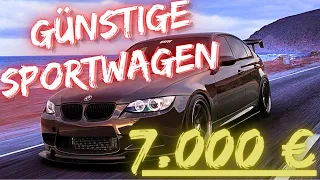 Die 6 besten Sportwagen unter 10.000€ 2024! | G Performance