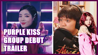 PURPLE K!SS (퍼플키스) - Debut Trailer Reaction [POWERHOUSE VOCAL GROUP INCOMING]