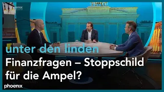 unter den linden: Finanzfragen – Stoppschild für die Ampel?