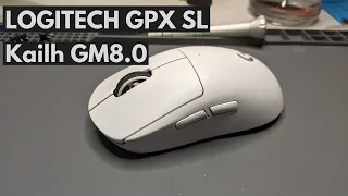Logitech GPRO Superlight switch replacement with Kailh GM8