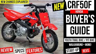 New Honda CRF50F Review: Specs, Changes Explained, Features + More! | CRF 50 Youth / Kids Dirt Bike