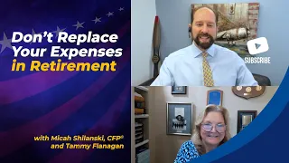 Don’t Replace Your Expenses in Retirement