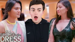 REACTING TO INDIAN WEDDING DRESSES (the gift that keeps GIVING)