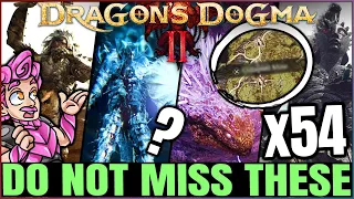 Dragon's Dogma 2 - Don't Miss the 17 Bosses & ALL 54 Enemies in Game - Secrets & Hidden Enemy Guide!