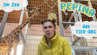 🐵 TIER-ABC im Zoo 🦒 Pepina entdeckt die WILHELMA Stuttgart