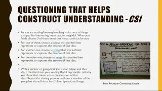 Make Thinking Visible  Building critical thinking about social studies (11/12/19)