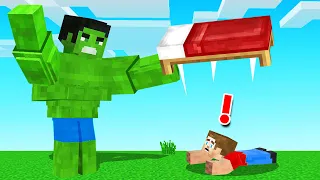 Hide And Seek With THE HULK! (Minecraft)