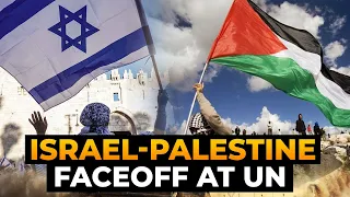 "No Power, Water..": Palestinian Representative at UN Breaks Down, Slams Israel for Air Strikes