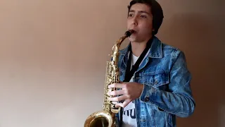 Put Your Head On My Shoulder-Paul Anka (sax Cover)