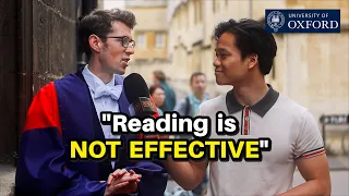 Asking 10 Oxford Students how to study | Best study tips and techniques