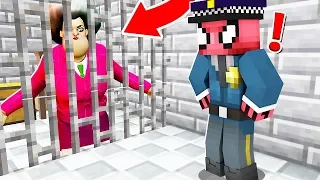 KORKUNÇ ÖĞRETMENİ HAPSE ATTIM! 😱 - Minecraft