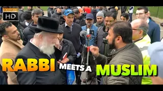 Rabbi Meets a Muslim! Adnan & Jewish Rabbi | Old Is Gold | Speakers Corner | Hyde Park