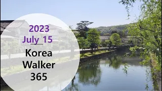 [4K] Korea Walker 365 "Anyang Art Park Area Walking Route nearby Anyang Small Stream" in Korea