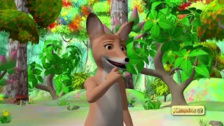 Greedy Fox and the Drum moral story for kids | For Children | Panchatantra | Kids video | Kiddiestv