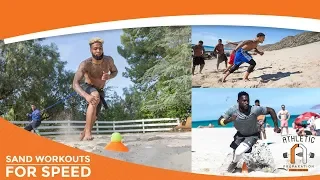Speed Training Workouts In The Sand, Should You Train Like Antonio Brown & Odell Beckham Jr?
