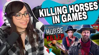 When a player accidentally kills a horse in RDR2 | Bunnymon REACTS