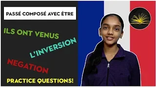 Learn French : Passé composé avec être