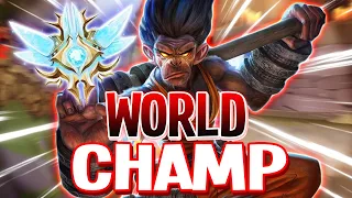 I Watched a WORLD CHAMPION Smite Player...