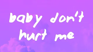 David Guetta, Anne-Marie, Coi Leray - Baby Don’t Hurt Me (Lyrics)