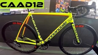 Cannondale CAAD12 Compared To My CAAD10 Road Bike. Amazingly Shaped! Eurobike