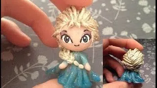 Clay Tutorial: Elsa from "Frozen"