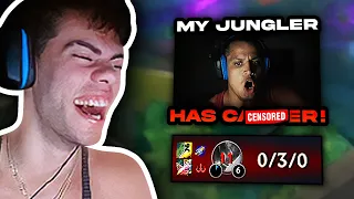 TYLER1 went CRAZY after I destroyed his jungler...