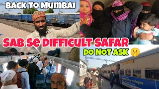 Sab Se Difficult Safar Raha -(DO NOT ASK)🙂 Yasin Shaikh vlogs