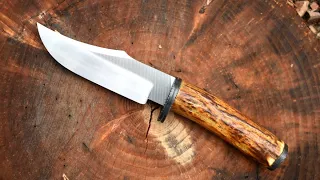 Making a Bowie knife from a file