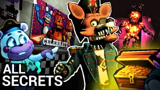 ALL Secret Rooms in Foxy's Pirate Ride (FNAF VR: Curse of DreadBear Secrets)