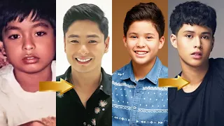 Then and Now childhood photos and transformations of handsome Filipino Actors