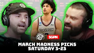 College Basketball Betting Picks 3-23-24 - March Madness Round of 32 Bets (Ep. 1927)