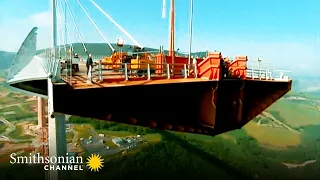 French Bridge Built High Over a Wind-Swept Valley 🛠️ How Did They Build That? | Smithsonian Channel