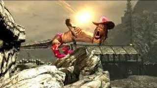 Skyrim - Macho Man Randy Savage Dragon Mod (Funny)