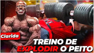 REAGINDO AO TREINO DE PEITO DO SHAUN CLARIDA 2X CAMPEÃO DA 212 DO MR.OLYMPIA | FORÇA BRUTA TOTAL