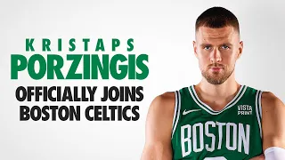 Kristaps Porzingis discusses trade to Boston Celtics, playing with Jayson Tatum and Jaylen Brown