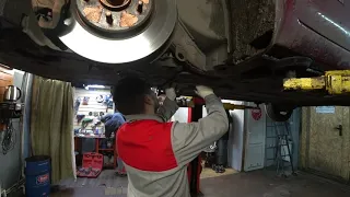 Ремонт подвески Nissan Leaf