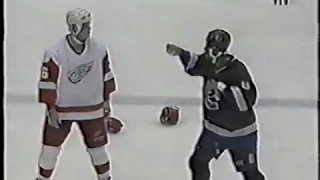 Donald Brashear vs Joey Kocur Round 3