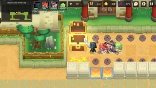 [WORLD 5] Hidden Chest: How to Pass Through Landmines (Downtown Shen City) - Guardian Tales