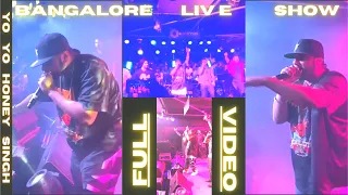Yo Yo Honey Singh | Live Show Bangalore  2021 | Full Video | XU | Alfaz | Singhsta | Homie | KHEMRAJ