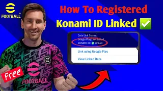 How To Link Konami ID eFootball 2023 Mobile