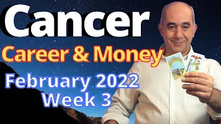 Cancer February 2022 Career & Money. Cancer, YOU CREATE YOUR OWN GOOD LUCK AS YOU BEAT THE DEVIL !!