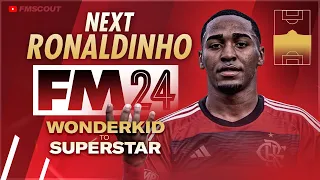 The Next RONALDINHO Is INSANE In FM24 | Football Manager 2024 Wonderkids to Superstar