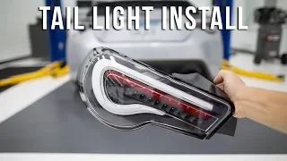 How to Install Tail Lights Scion FR-S, Subaru BRZ, & Toyota GR86