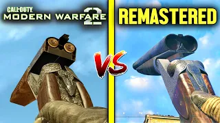 Modern Warfare 2 Remastered VS Modern Warfare 2 — Weapons Comparison (2009 vs 2020)