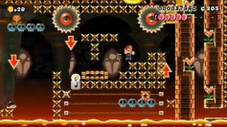 【Super Mario Maker】クリア率0%(0/34249)超鬼畜330秒トライアスロンスピードランに挑戦【マリオメーカー】