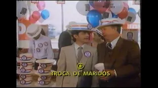 Troca de Maridos (1988) - 1ª Exibição na TV - TVRip Globo (Supercine) em  03/10/92