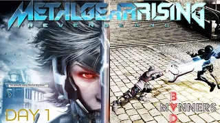 Elite Smasher Plays Metal Gear Rising: Revengence (Blind, Revengeance Mode?)(Day 1)